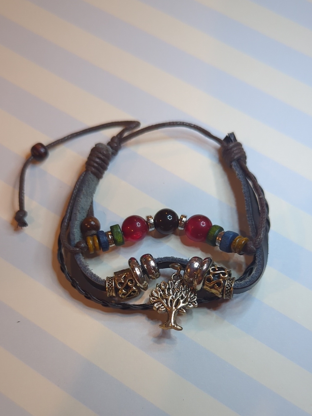 Dreaming tree of life charm Bracelet DMB Dave Matthews Band Boho Stackable
